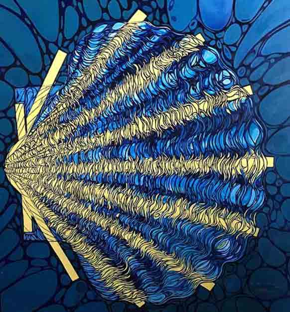 Camino Oil Paint On Wood Panel