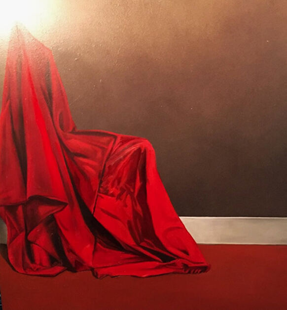 Duality Oil And Resin On Wood Panel