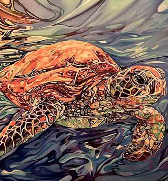 E.A.C. Oil On Canvas