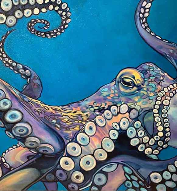 Goonies Audition Oil On Canvas