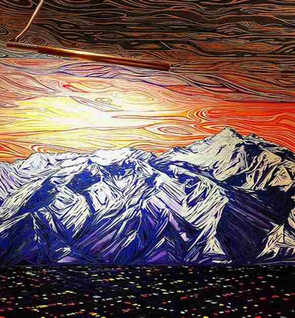 Wasatch Mountains Oil On Canvas